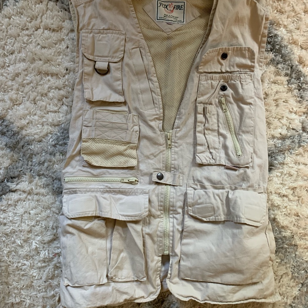 Men’s cargo fishing vest